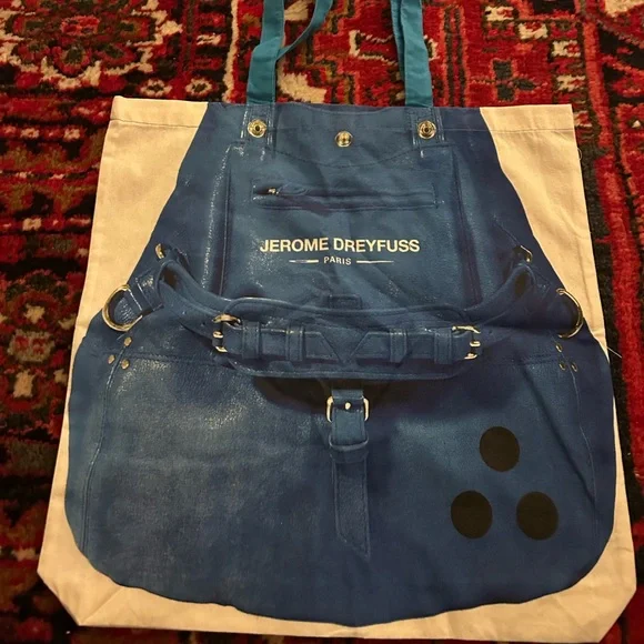 New Jerome Dreyfuss trompe l’œil totes from Paris boutique - Picture 2 of 5